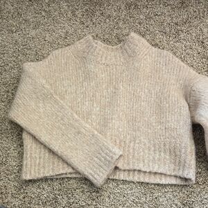 Banana Republic Cream Cowl Neck Sweater